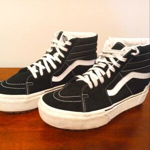 Vans Sk8 hi chunky midsole skate sneakers